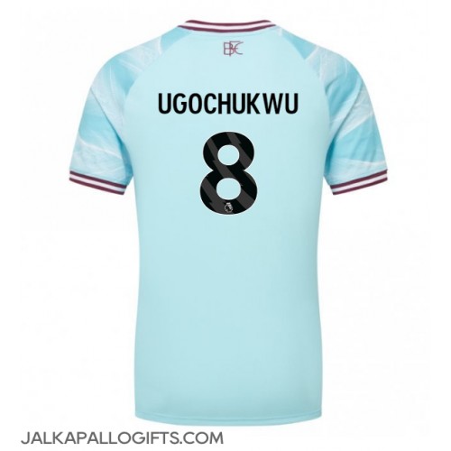 Burnley Lesley Ugochukwu #8 Vieraspaita 2025-26 Lyhythihainen Burnley Lesley Ugochukwu #8 Vieraspaita 2025-26 Lyhythihainen